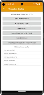 InfoDziałka - granice działki android App screenshot 10