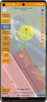 InfoDziałka - granice działki android App screenshot 12