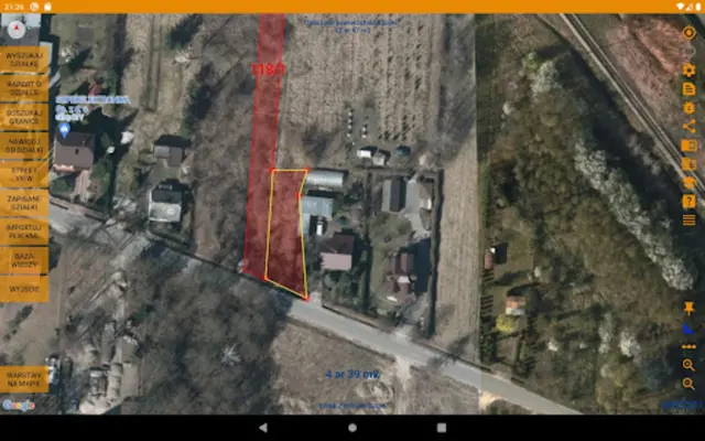InfoDziałka - granice działki android App screenshot 1