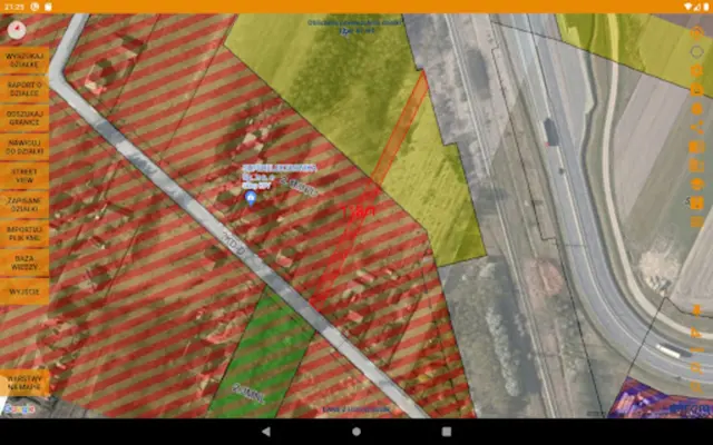 InfoDziałka - granice działki android App screenshot 3