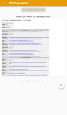 InfoDziałka - granice działki android App screenshot 5